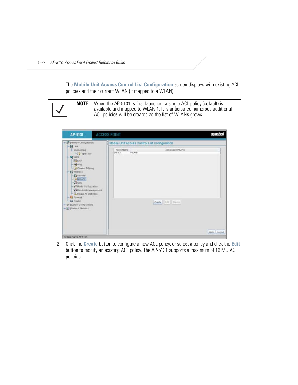 Symbol Technologies AP-5131 User Manual | Page 156 / 578