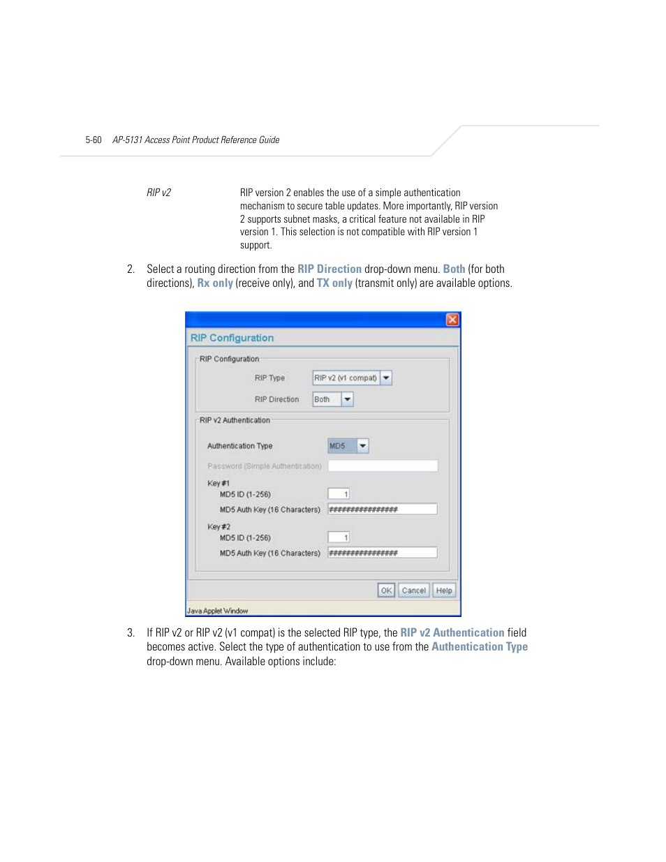 Symbol Technologies AP-5131 User Manual | Page 184 / 578