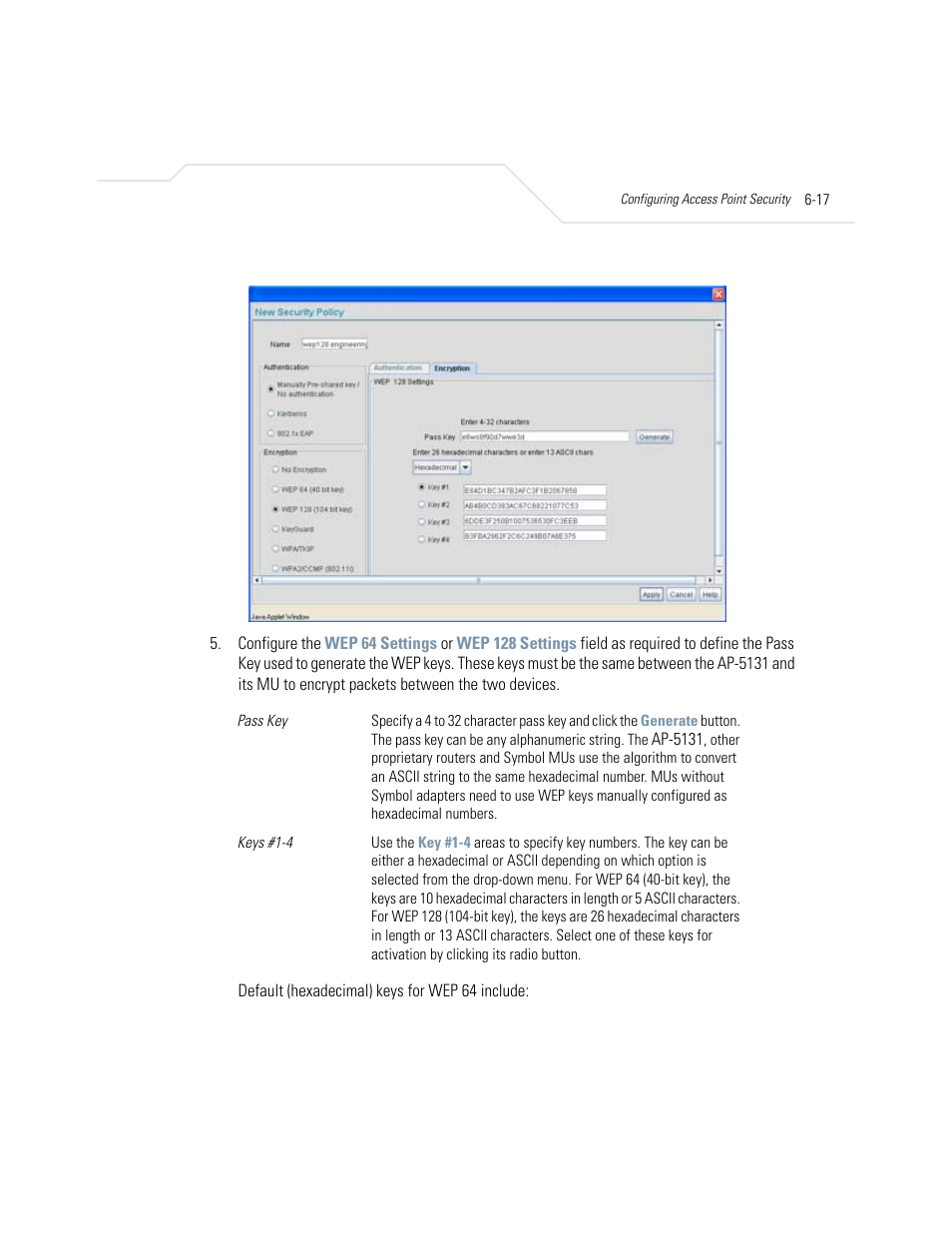 Symbol Technologies AP-5131 User Manual | Page 203 / 578