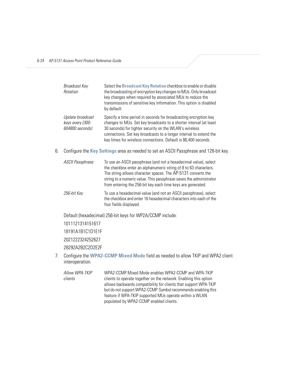 Symbol Technologies AP-5131 User Manual | Page 210 / 578