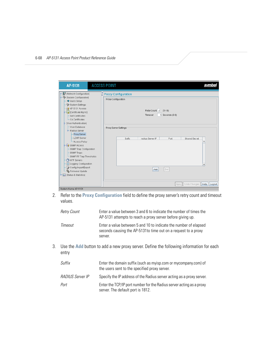 Symbol Technologies AP-5131 User Manual | Page 254 / 578