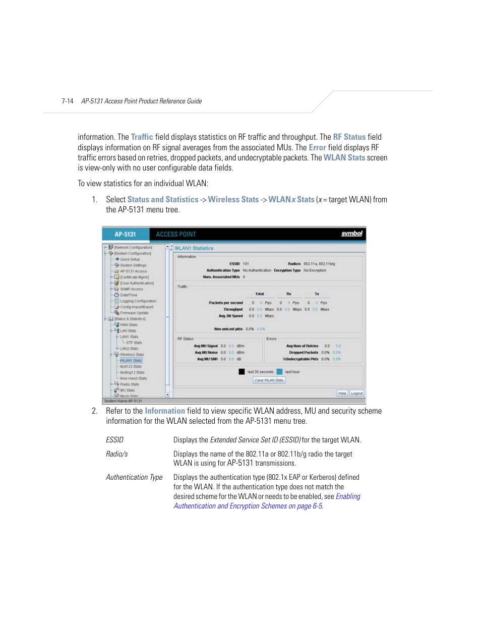 Symbol Technologies AP-5131 User Manual | Page 274 / 578