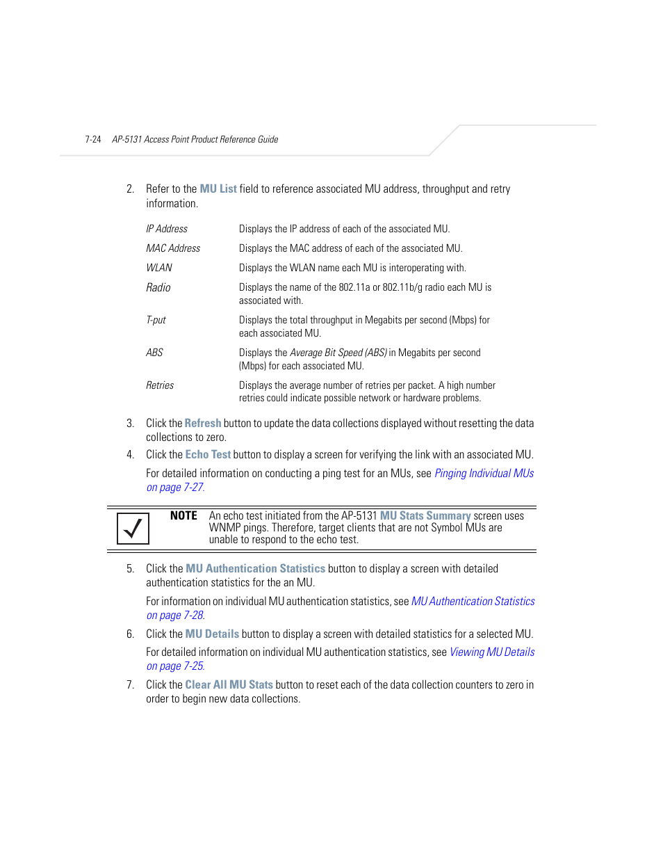 Symbol Technologies AP-5131 User Manual | Page 284 / 578