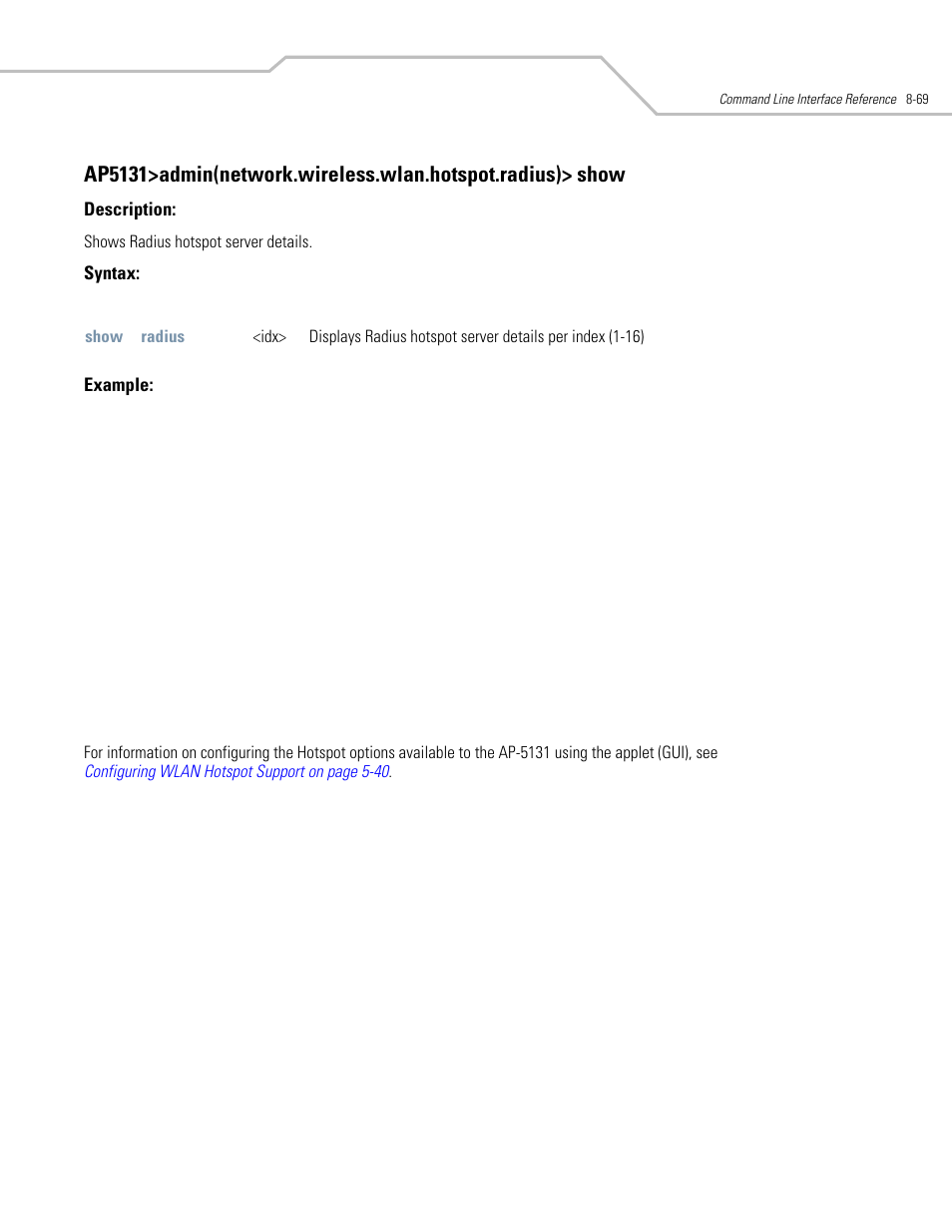 Symbol Technologies AP-5131 User Manual | Page 363 / 578