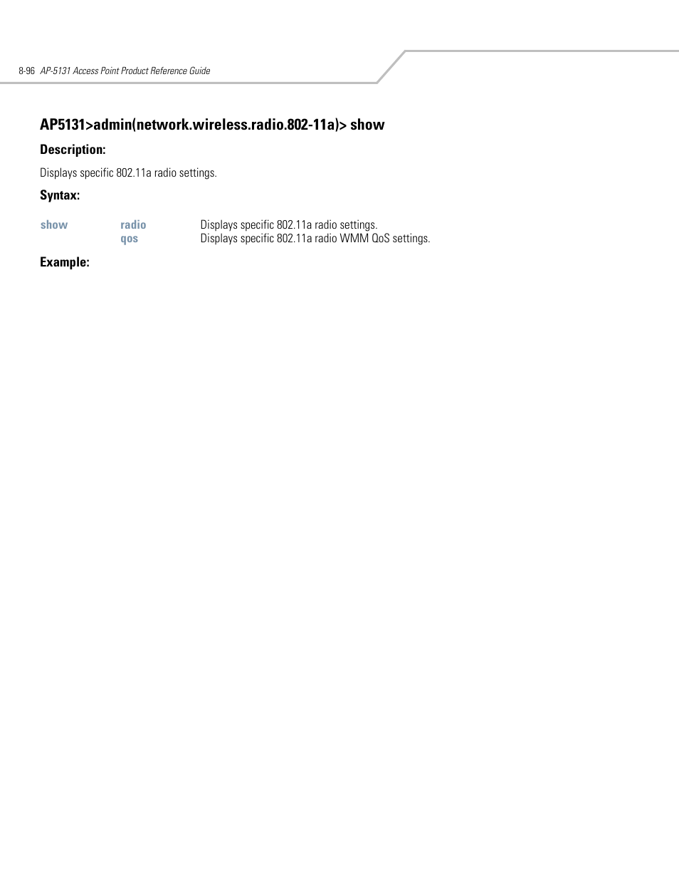 Symbol Technologies AP-5131 User Manual | Page 390 / 578