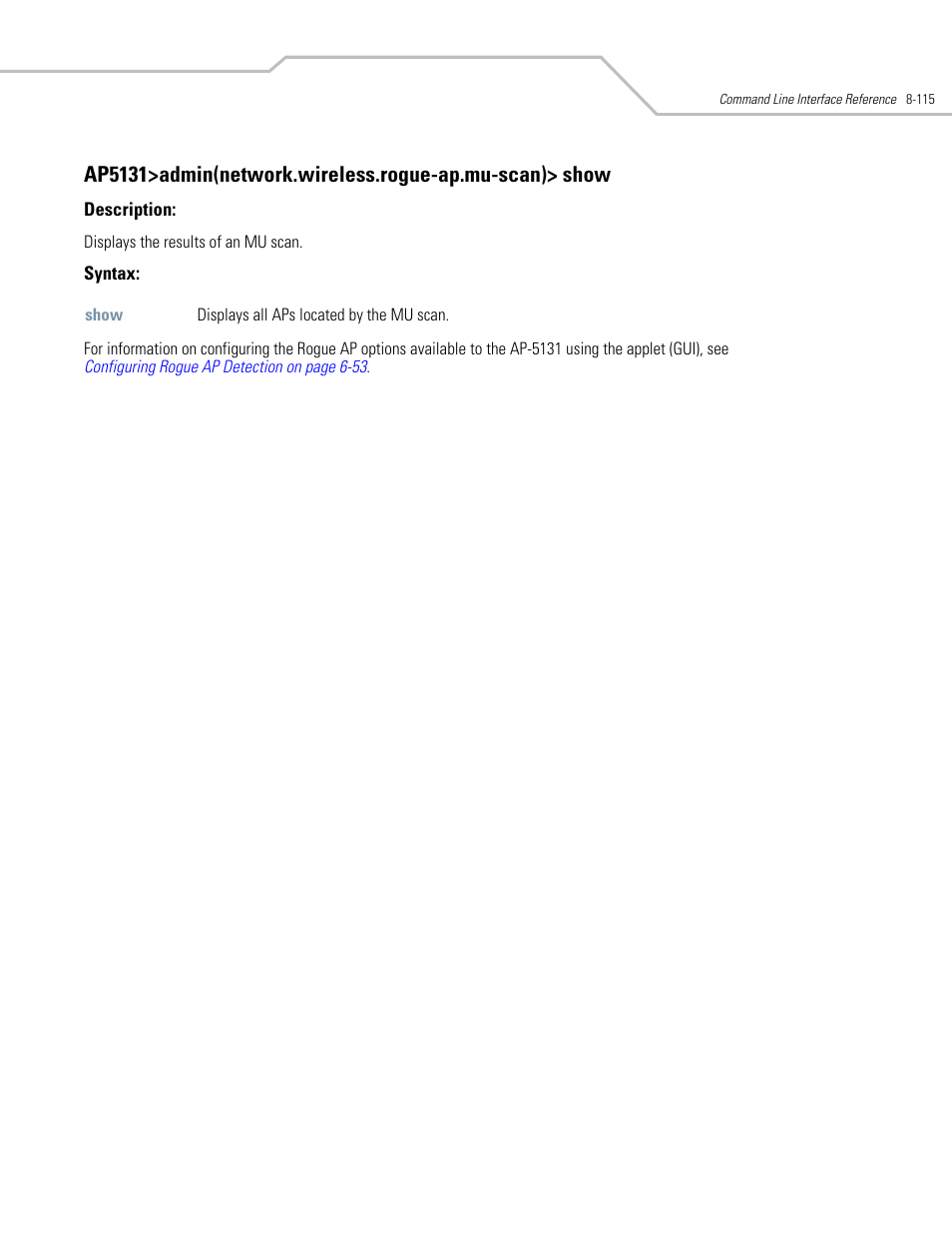 Symbol Technologies AP-5131 User Manual | Page 409 / 578
