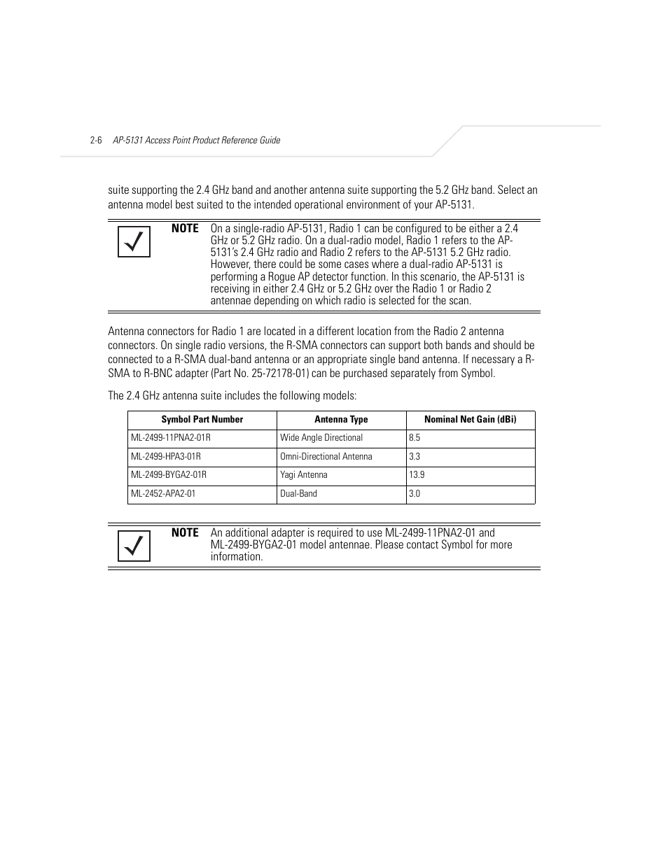 Symbol Technologies AP-5131 User Manual | Page 46 / 578