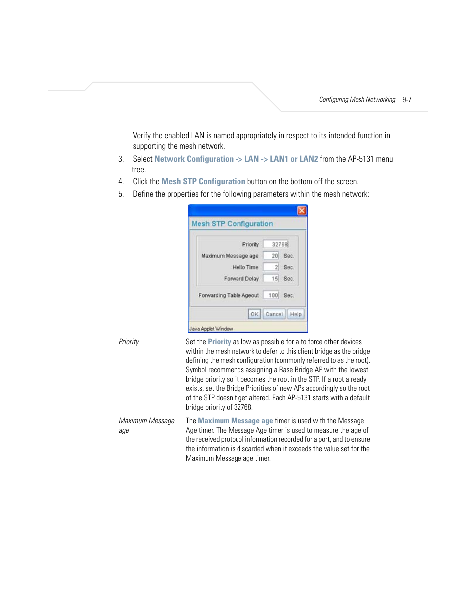 Symbol Technologies AP-5131 User Manual | Page 503 / 578