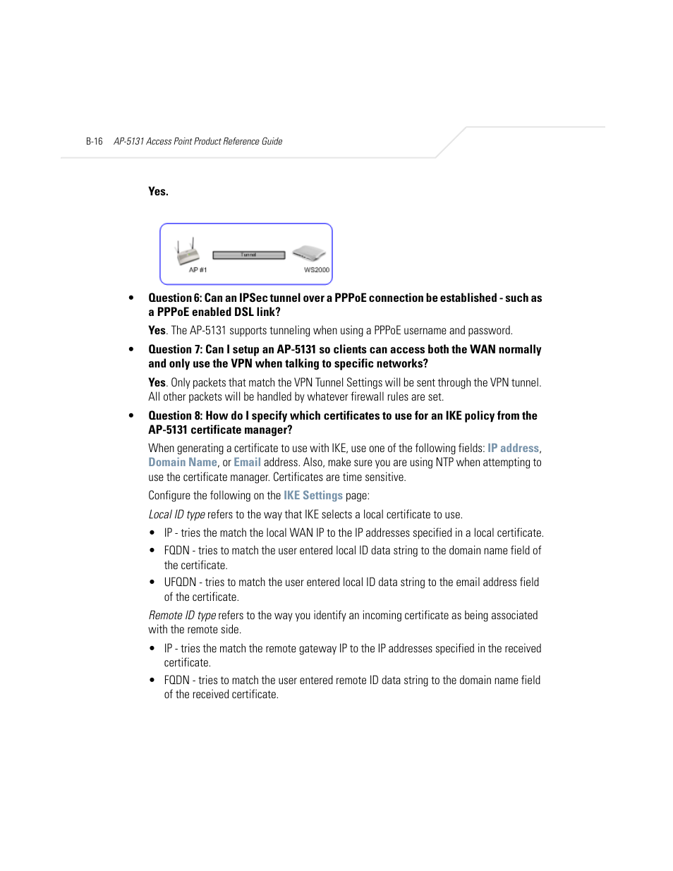 Symbol Technologies AP-5131 User Manual | Page 562 / 578