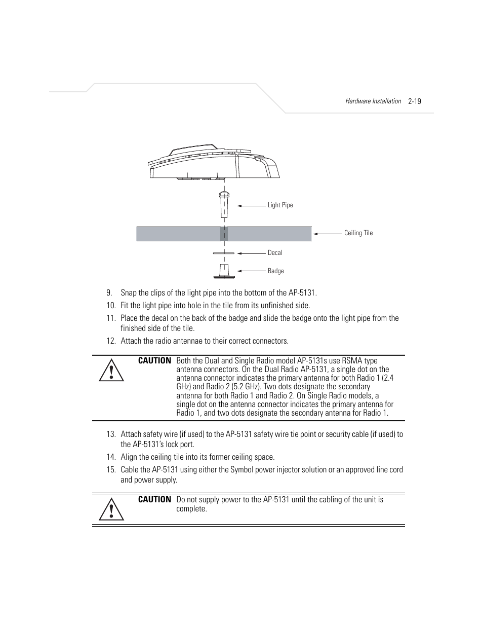 Symbol Technologies AP-5131 User Manual | Page 59 / 578