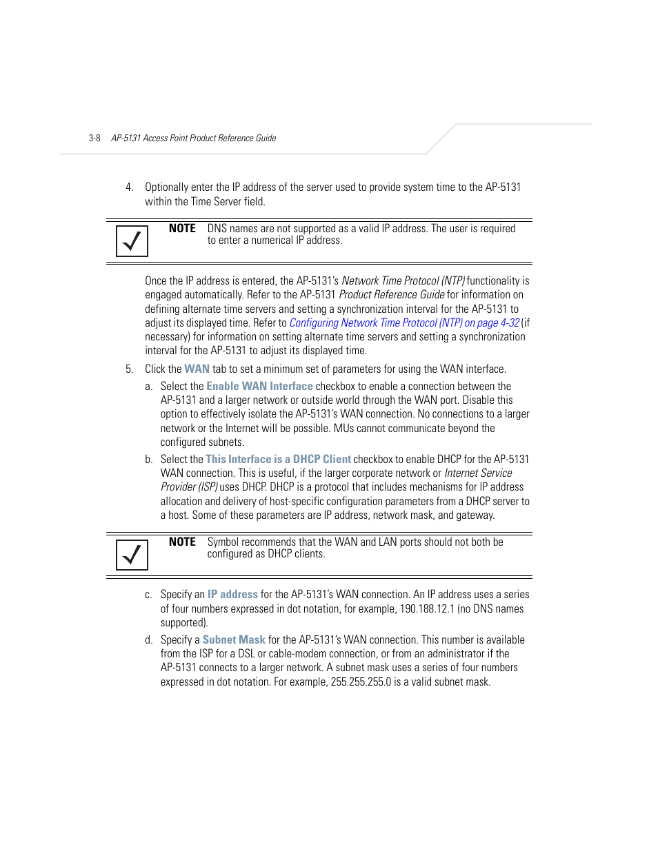 Symbol Technologies AP-5131 User Manual | Page 70 / 578