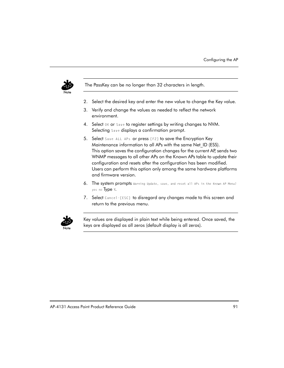 Symbol Technologies Spectrum24 AP-4131 User Manual | Page 101 / 250