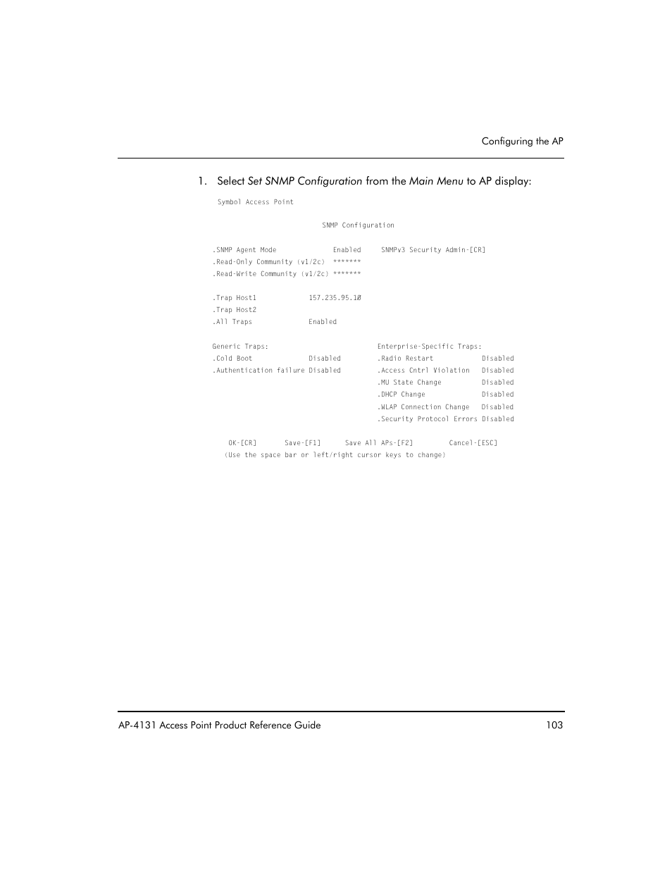 Symbol Technologies Spectrum24 AP-4131 User Manual | Page 113 / 250