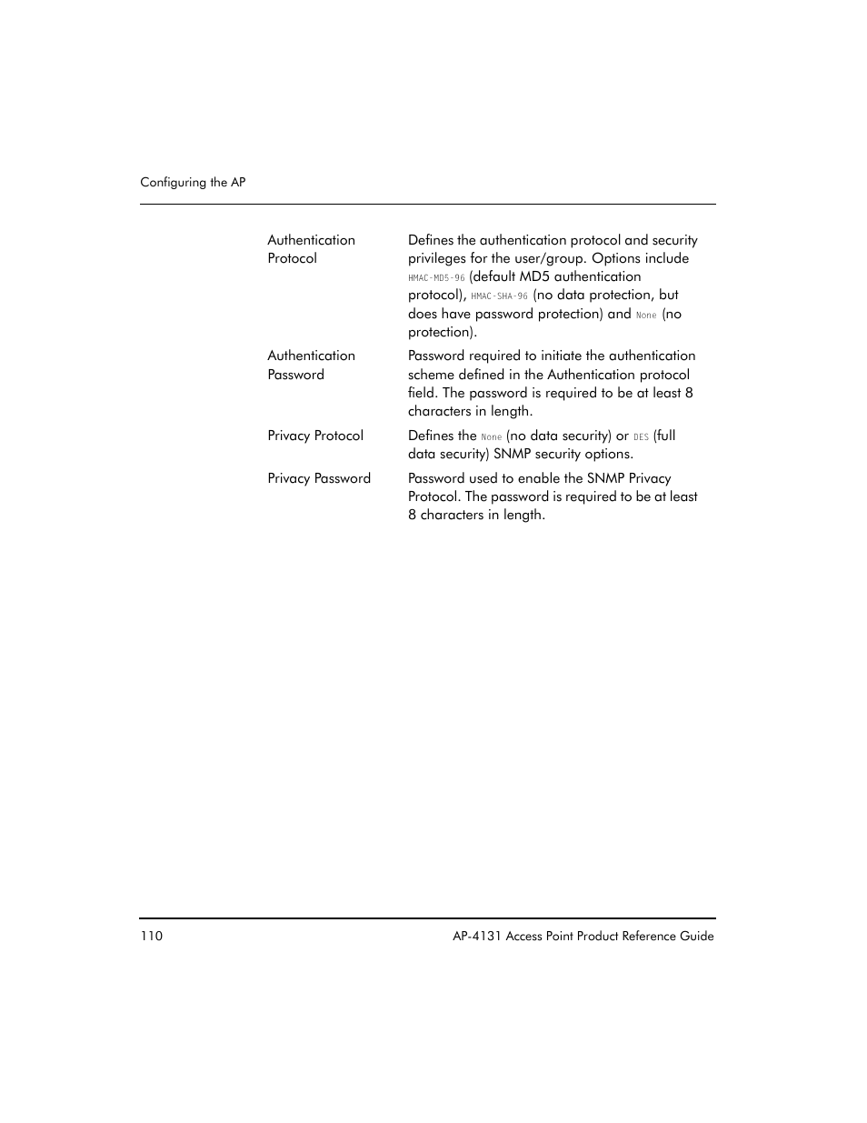 Symbol Technologies Spectrum24 AP-4131 User Manual | Page 120 / 250