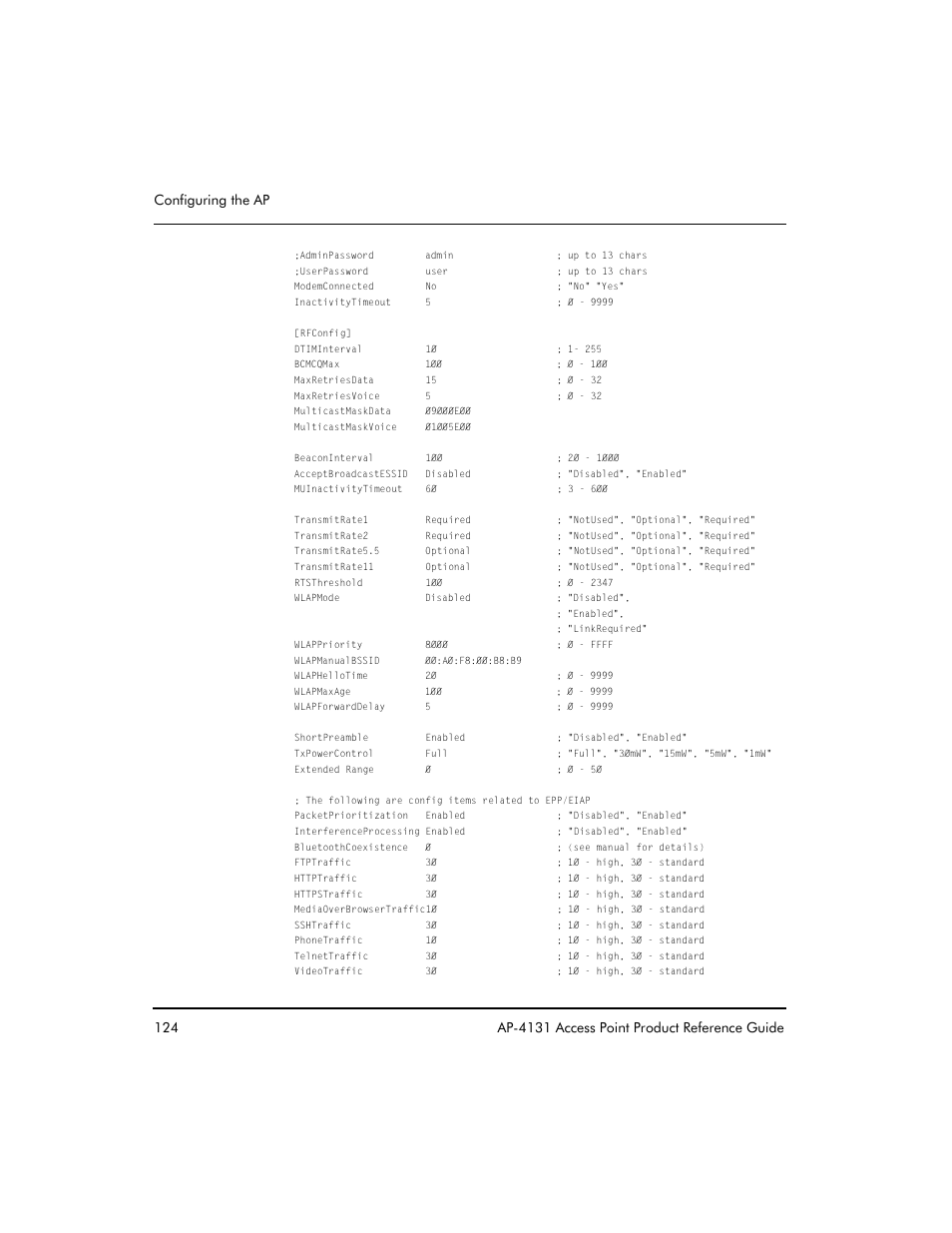 Symbol Technologies Spectrum24 AP-4131 User Manual | Page 134 / 250