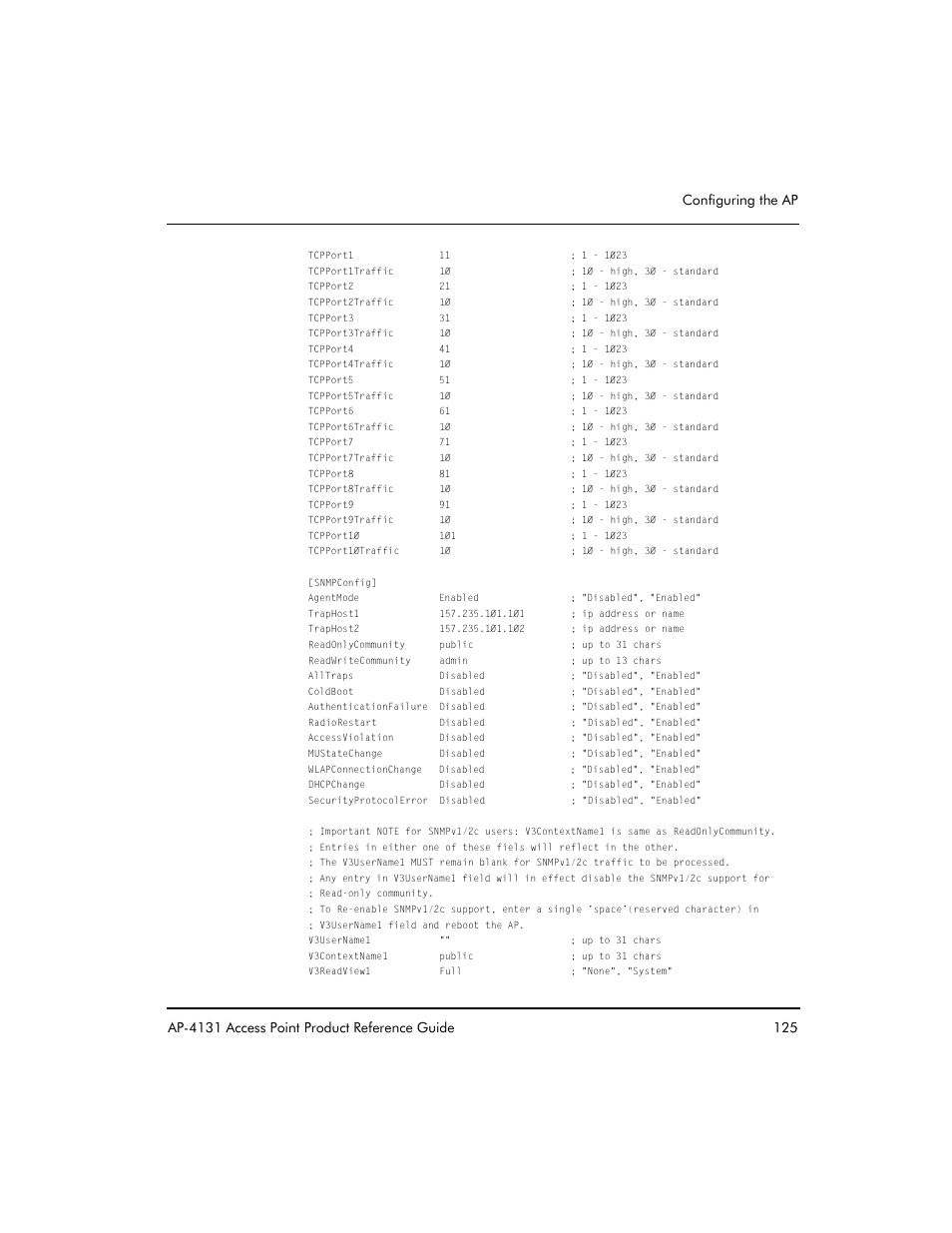 Symbol Technologies Spectrum24 AP-4131 User Manual | Page 135 / 250