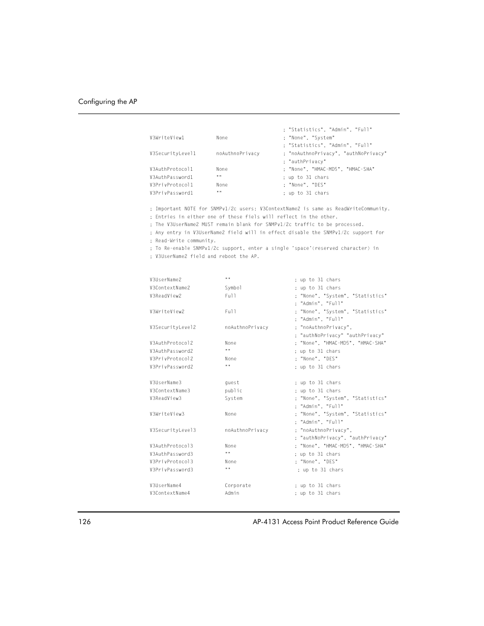 Symbol Technologies Spectrum24 AP-4131 User Manual | Page 136 / 250