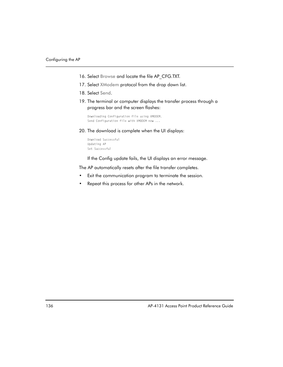 Symbol Technologies Spectrum24 AP-4131 User Manual | Page 146 / 250