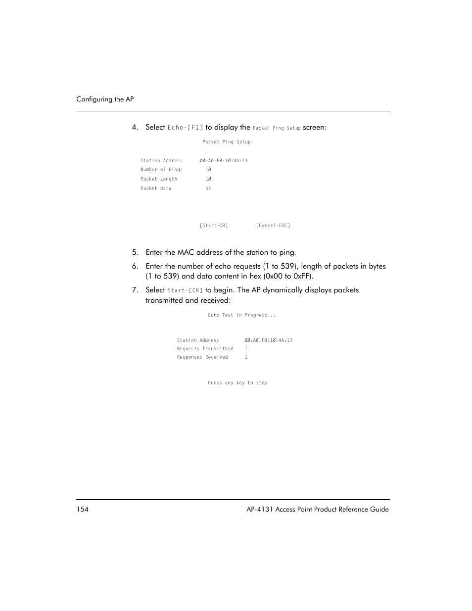 Symbol Technologies Spectrum24 AP-4131 User Manual | Page 164 / 250