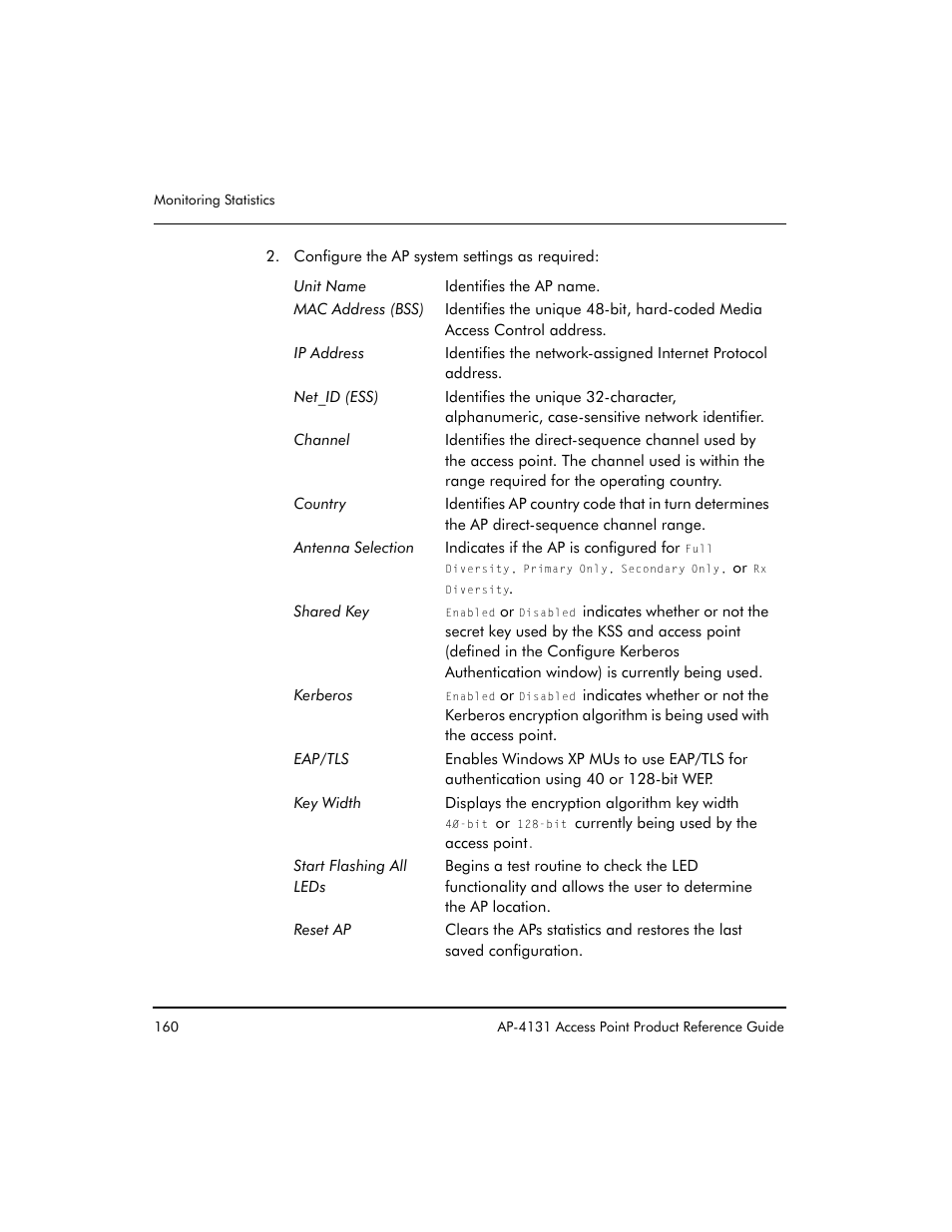 Symbol Technologies Spectrum24 AP-4131 User Manual | Page 170 / 250