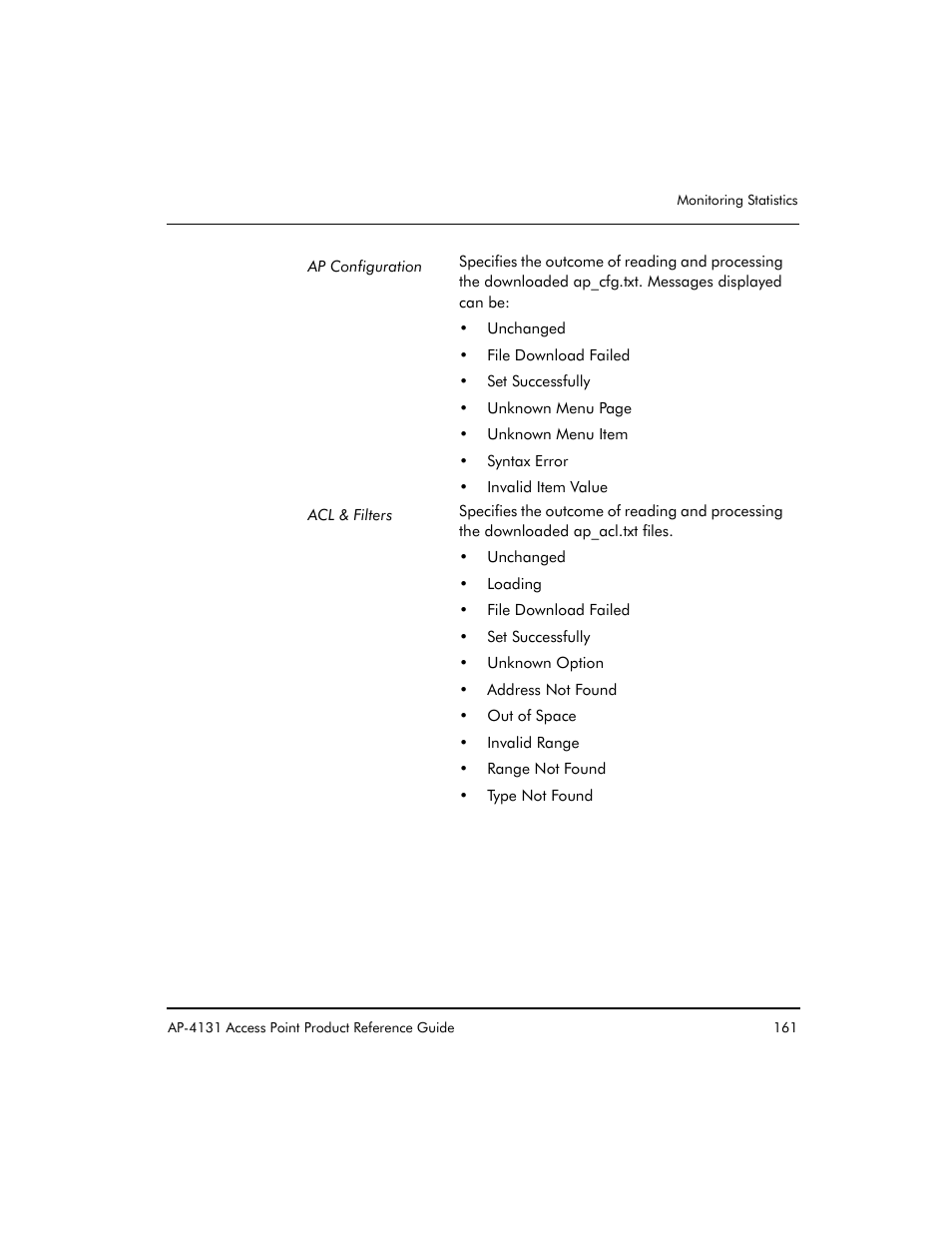 Symbol Technologies Spectrum24 AP-4131 User Manual | Page 171 / 250