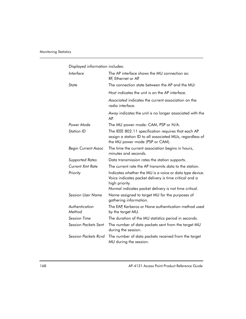 Symbol Technologies Spectrum24 AP-4131 User Manual | Page 178 / 250