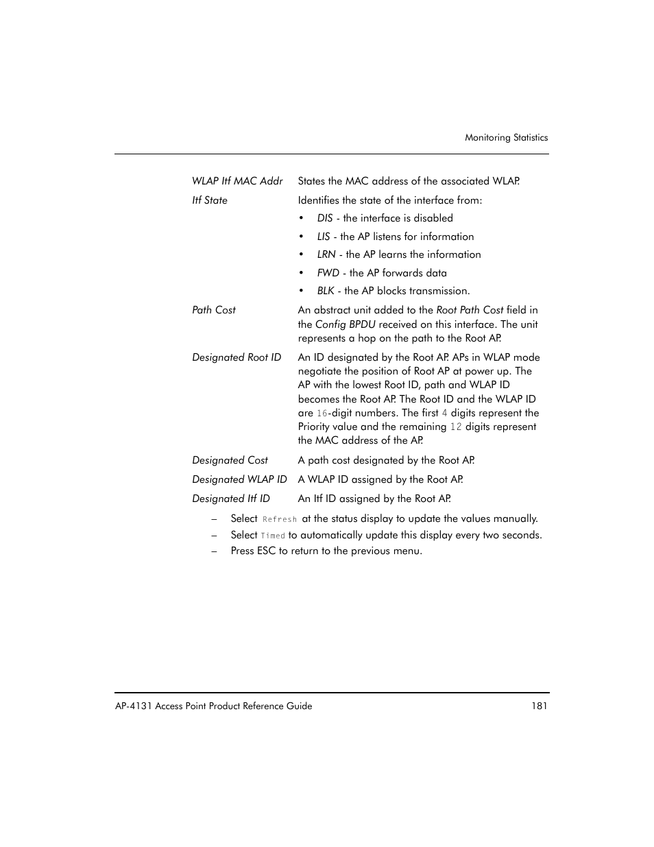 Symbol Technologies Spectrum24 AP-4131 User Manual | Page 191 / 250