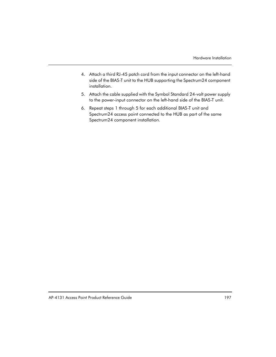 Symbol Technologies Spectrum24 AP-4131 User Manual | Page 207 / 250