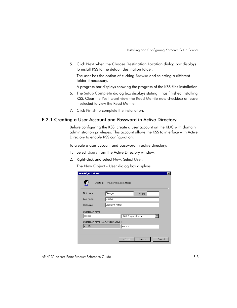 Symbol Technologies Spectrum24 AP-4131 User Manual | Page 227 / 250