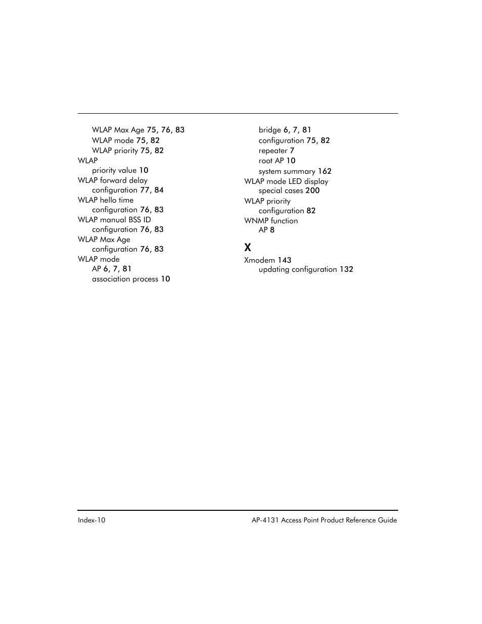 Symbol Technologies Spectrum24 AP-4131 User Manual | Page 250 / 250