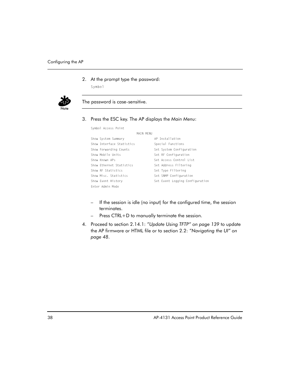 Symbol Technologies Spectrum24 AP-4131 User Manual | Page 48 / 250