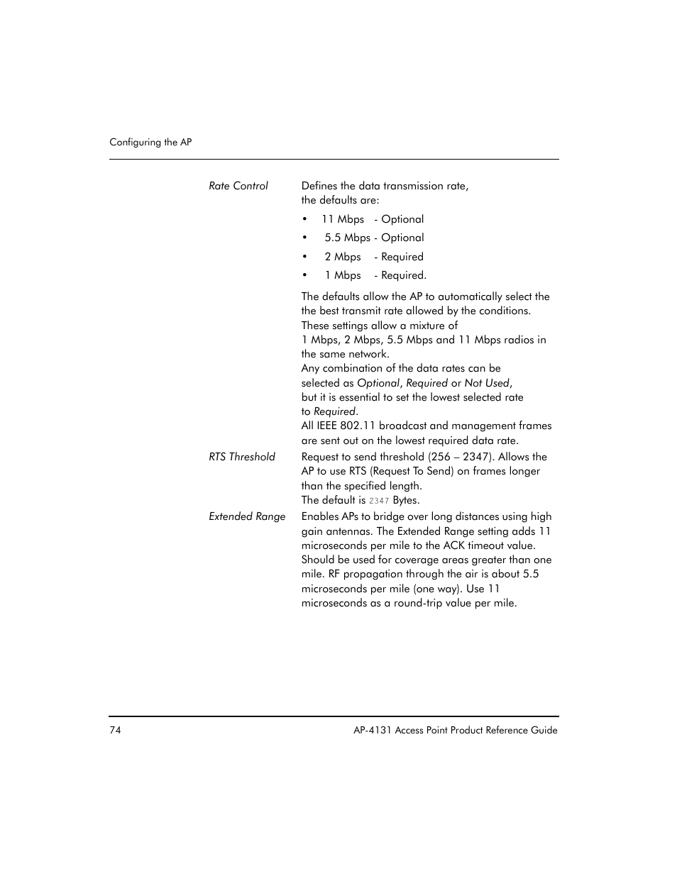 Symbol Technologies Spectrum24 AP-4131 User Manual | Page 84 / 250