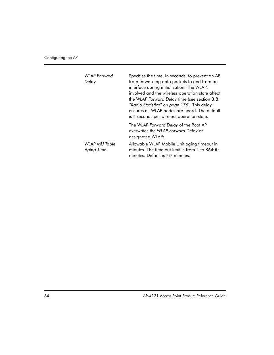 Symbol Technologies Spectrum24 AP-4131 User Manual | Page 94 / 250