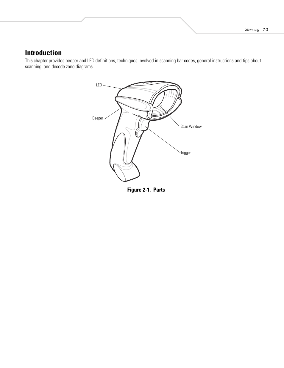 Introduction, Introduction -3 | Symbol Technologies DS 6608 User Manual | Page 29 / 396