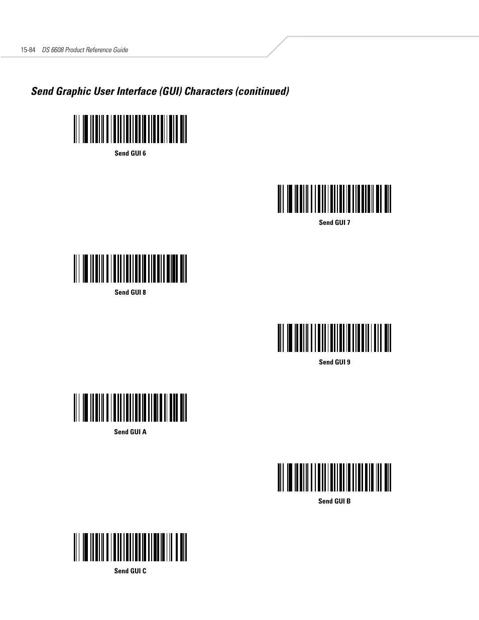 Symbol Technologies DS 6608 User Manual | Page 316 / 396