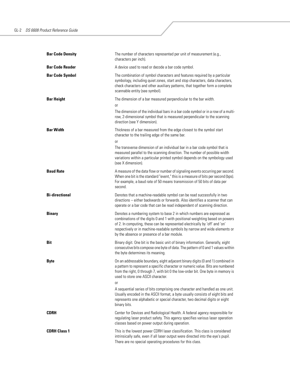 Symbol Technologies DS 6608 User Manual | Page 378 / 396