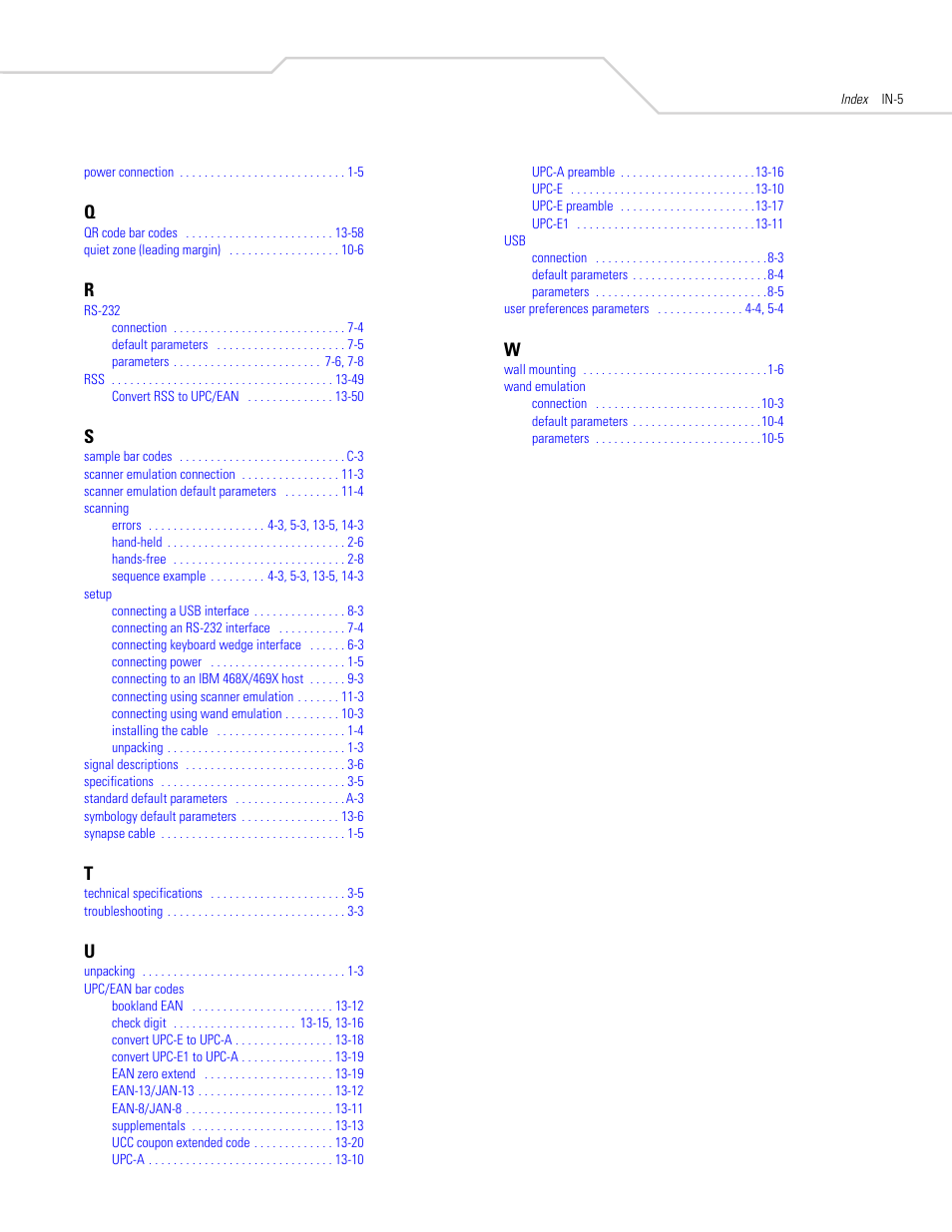 Symbol Technologies DS 6608 User Manual | Page 391 / 396