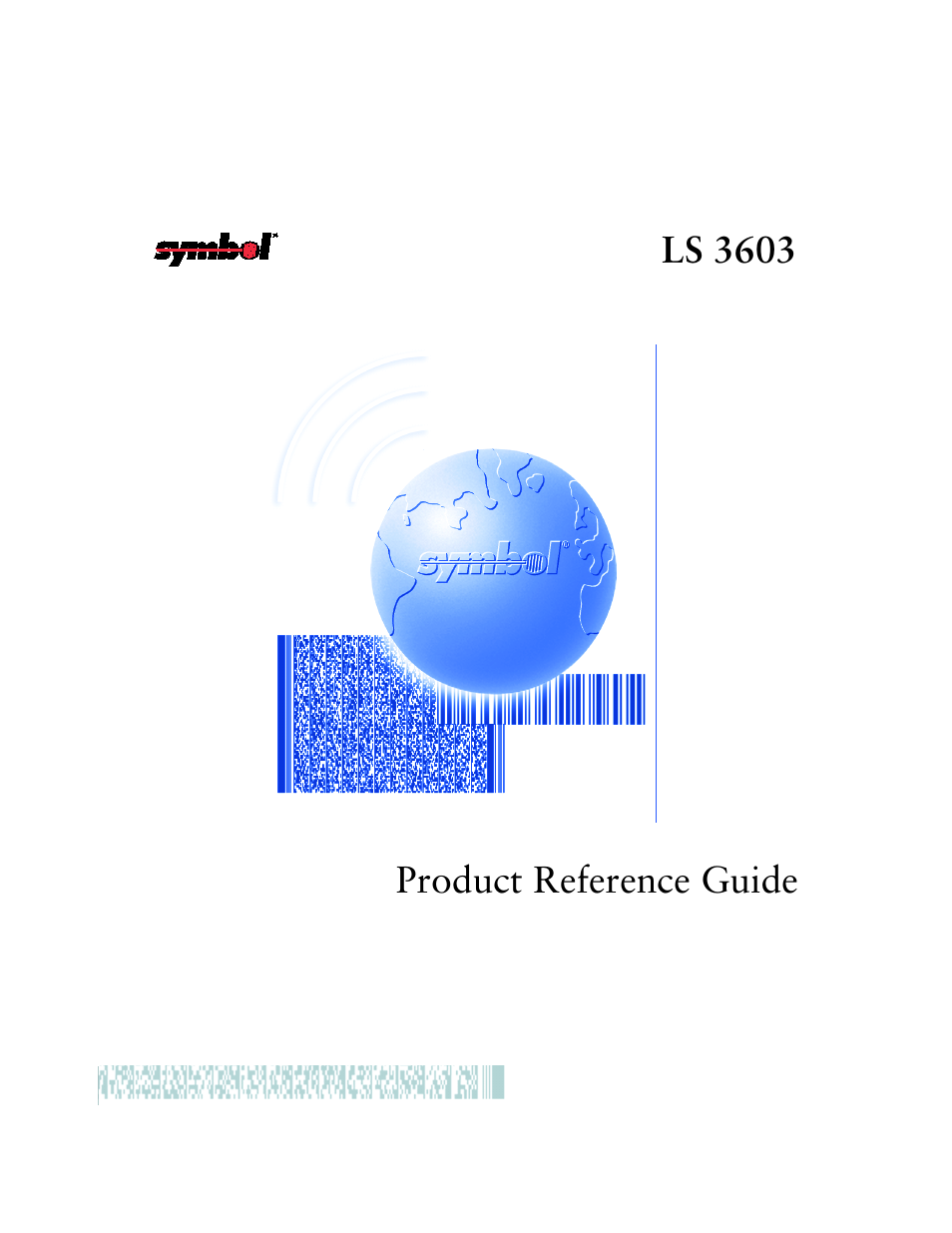 Symbol Technologies LS 3603 User Manual | 138 pages