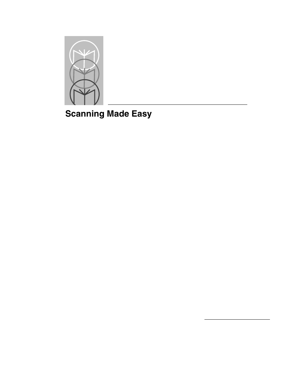 Chapter 1 user’s guide, Scanning made easy, Chapter 1. user’s guide | Scanning made easy -1 | Symbol Technologies LS 3603 User Manual | Page 9 / 138