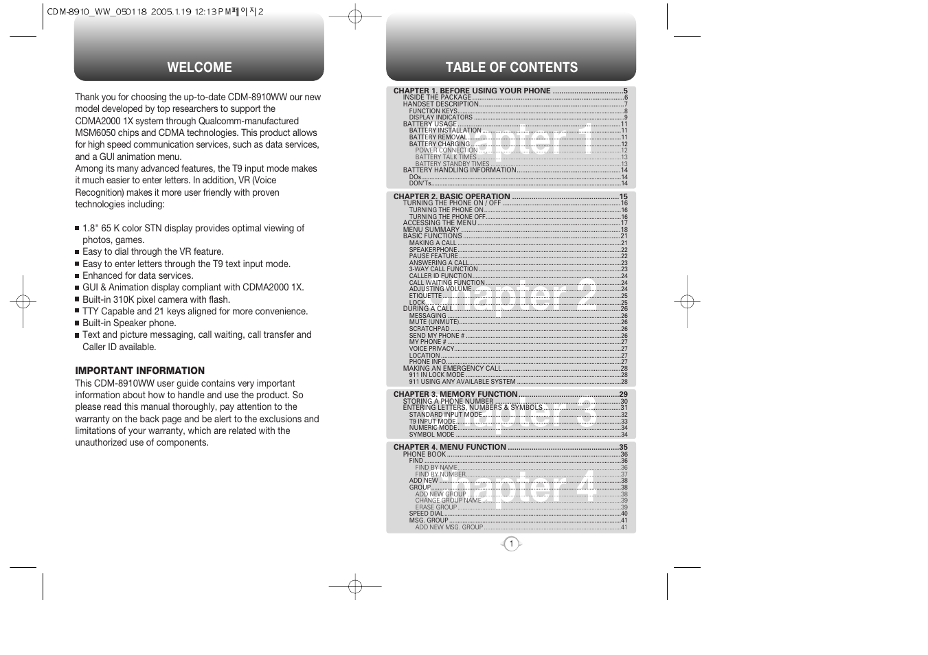 Symbol Technologies CDM-8910WW User Manual | 70 pages