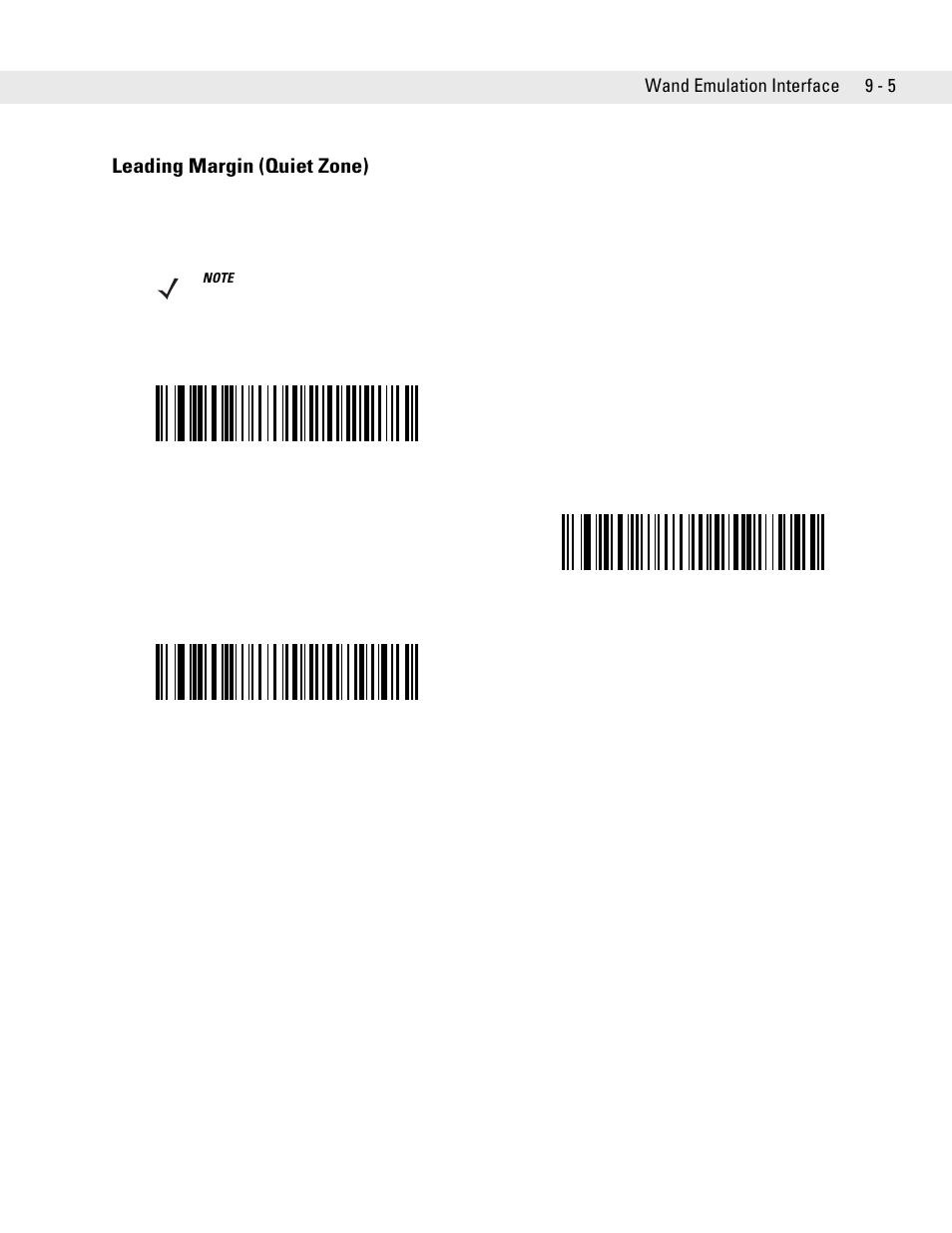 Leading margin (quiet zone), Leading margin (quiet zone) -5 | Symbol Technologies DS6708 User Manual | Page 123 / 382