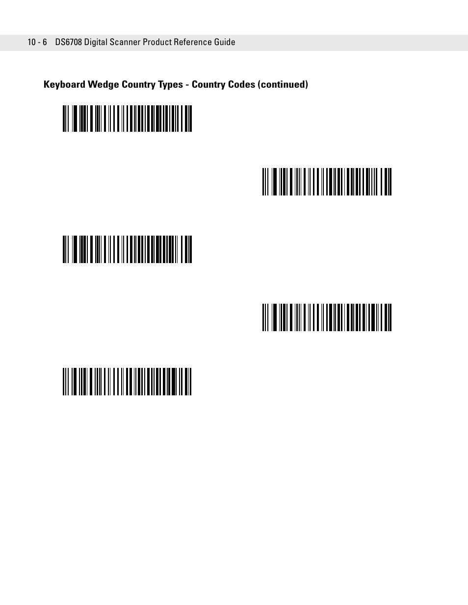 Symbol Technologies DS6708 User Manual | Page 132 / 382