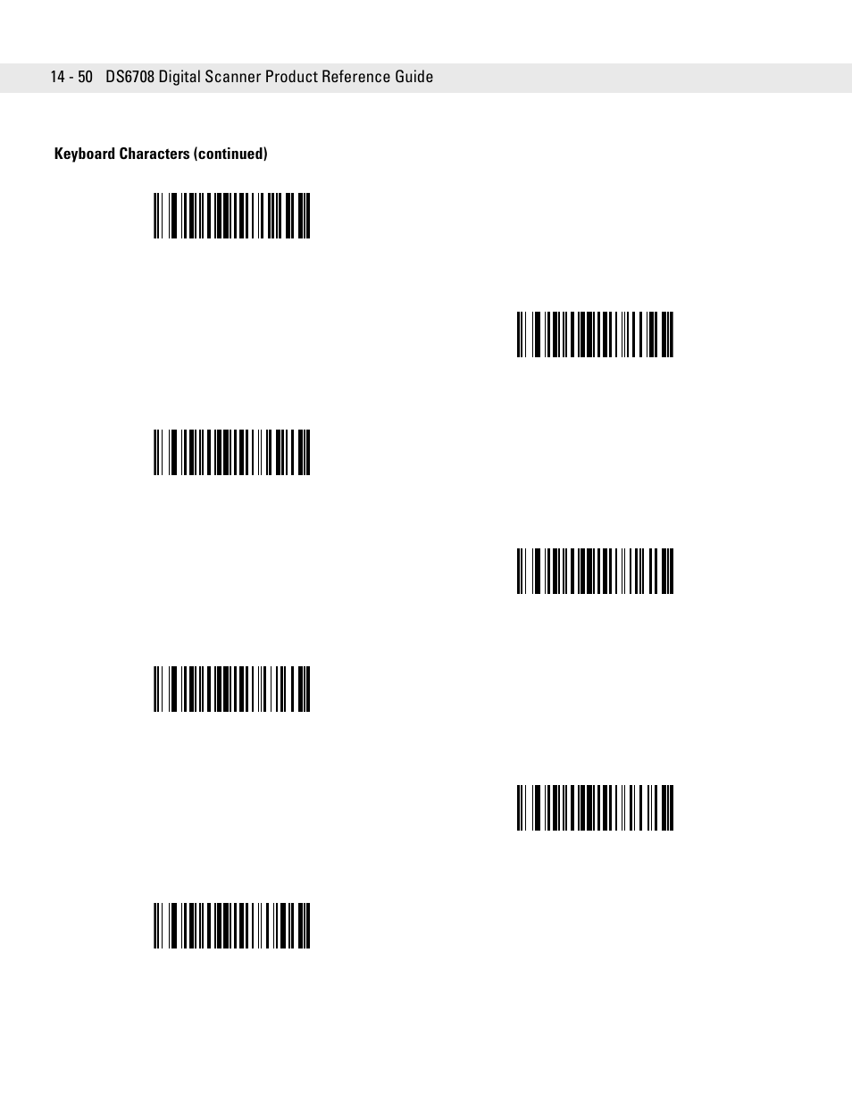 Symbol Technologies DS6708 User Manual | Page 274 / 382