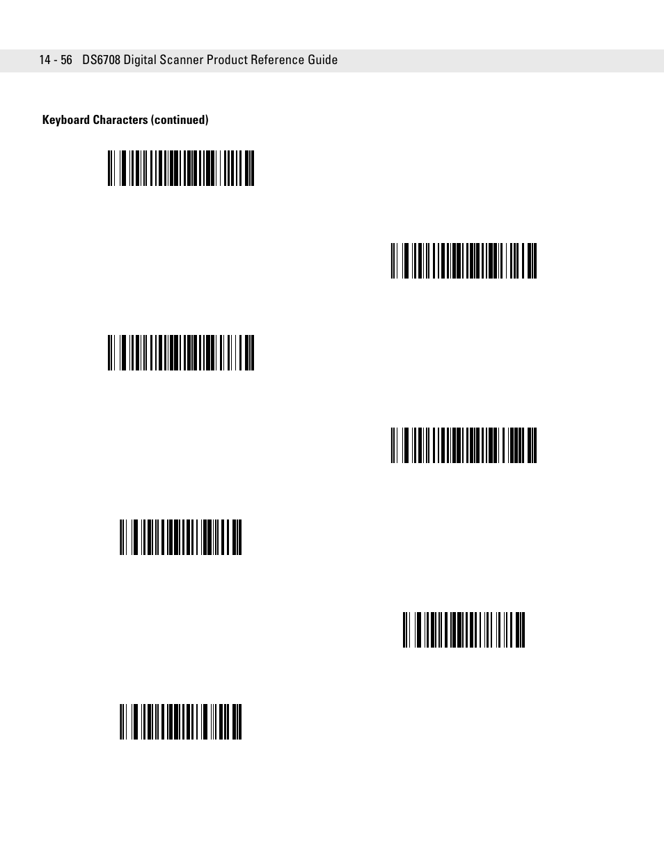 Symbol Technologies DS6708 User Manual | Page 280 / 382