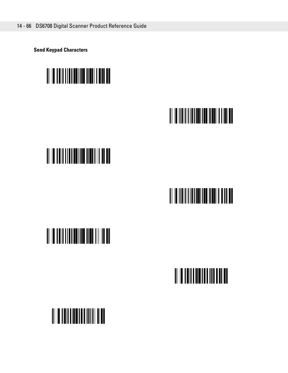 Send keypad characters, Send keypad characters -66 | Symbol Technologies DS6708 User Manual | Page 290 / 382