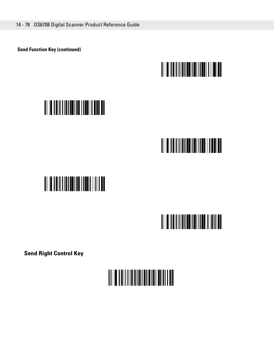 Send right control key, Send right control key -78 | Symbol Technologies DS6708 User Manual | Page 302 / 382