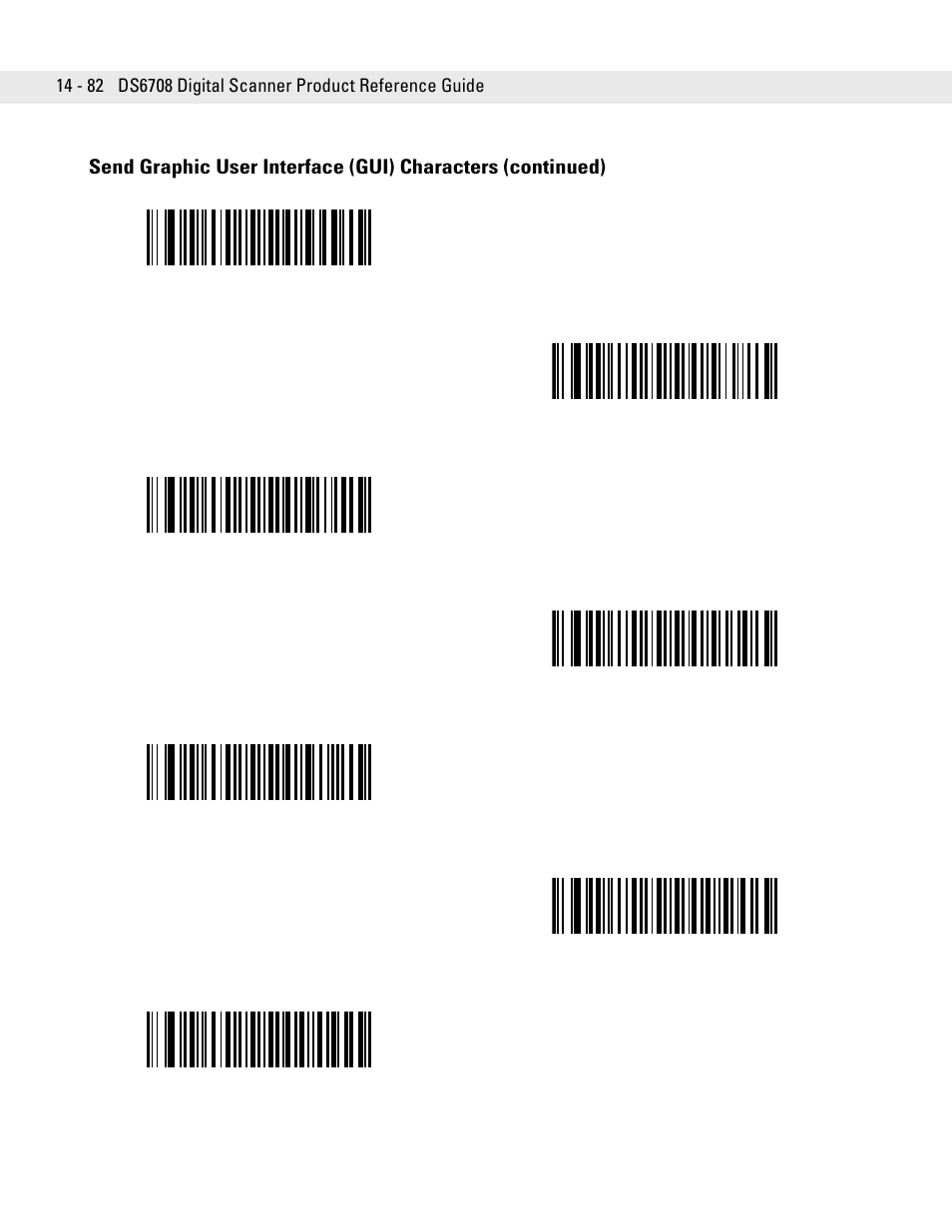 Symbol Technologies DS6708 User Manual | Page 306 / 382