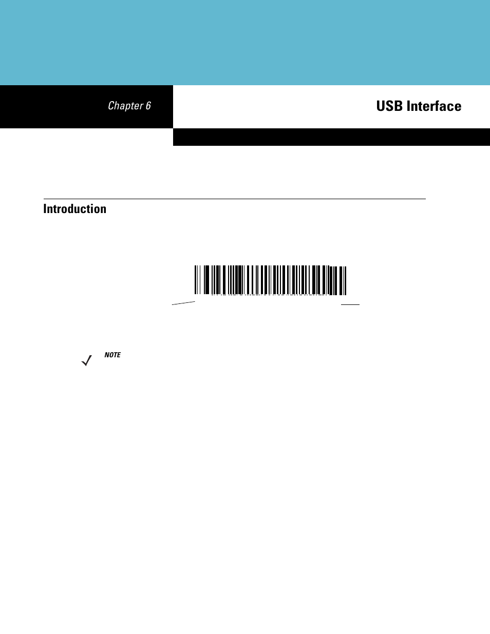 Usb interface, Introduction, Chapter 6: usb interface | Introduction -1, Chapter 6 | Symbol Technologies DS6708 User Manual | Page 67 / 382