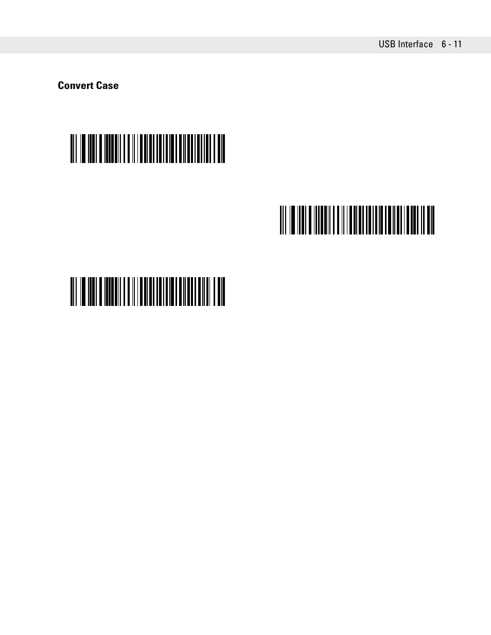 Convert case, Convert case -11 | Symbol Technologies DS6708 User Manual | Page 77 / 382