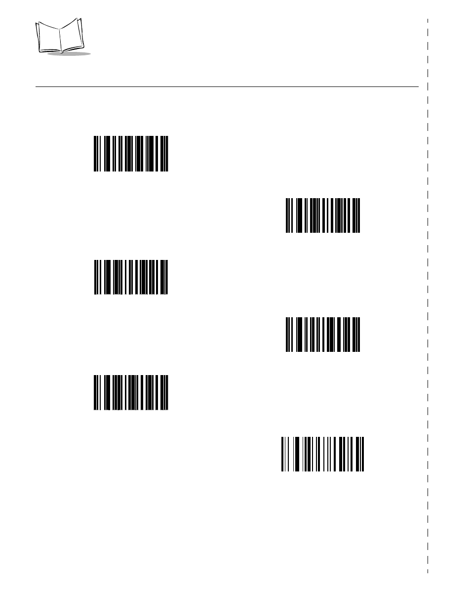 Commonly used p470/p370 programming bar code, Commonly used p470/p370 programming bar code -4 | Symbol Technologies P470 User Manual | Page 20 / 208